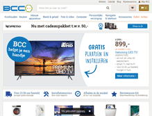 Tablet Screenshot of bcc.nl