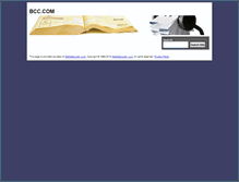 Tablet Screenshot of bcc.com